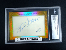 Fred Astaire 2017 LEAF EXECUTIVE COLLECTION MATERPIECE CUT AUTO 1/1 Card