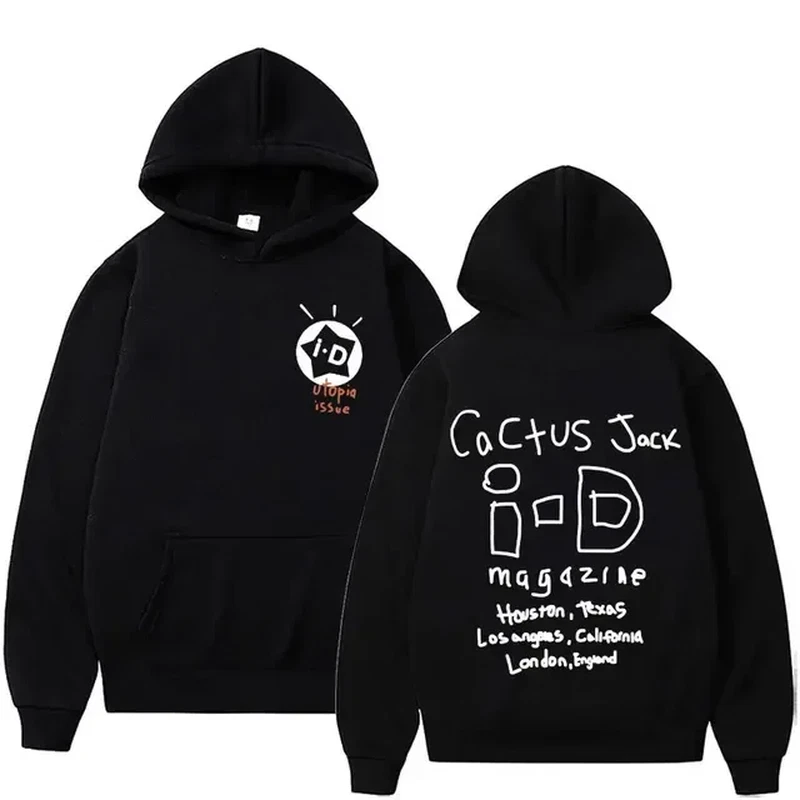 Rapper Cactus Jack Music Album Hoodies