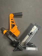 Upgraded Freeman PDX50C Pneumatic 3-in-1 Flooring Nailer/Stapler w/ roller base
