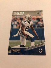 2018 Playoff Deon Cain Indianapolis Colts Rookie Free Shipping