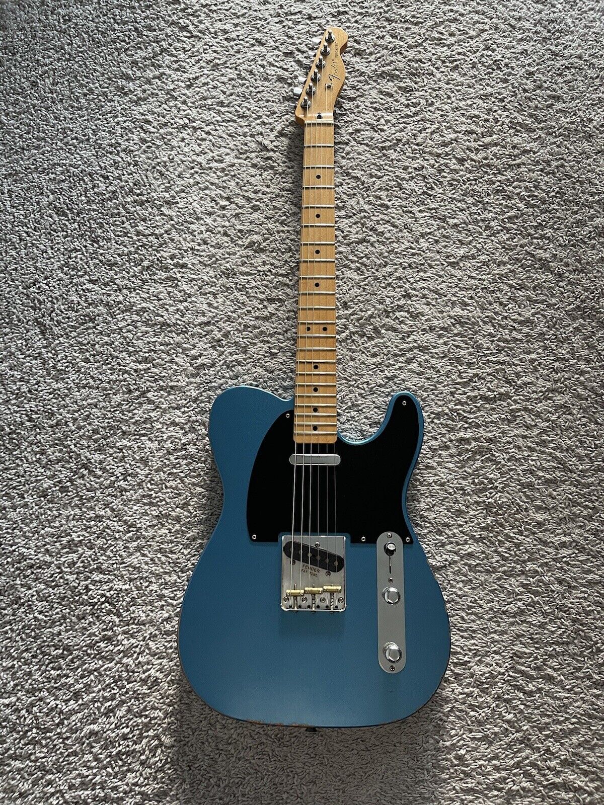 Fender Road Worn 50s Telecaster 2016 MIM Lake Placid Blue Maple Neck Guitar