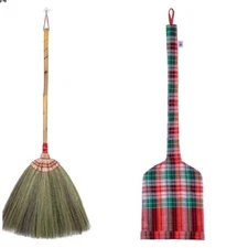 40” 1 piece, grass broom with natural bamboo handle ,Thai handmade work,cleaning