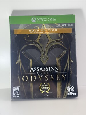 Assassin's Creed Odyssey - Gold Steelbook Edition - NEW SEALED