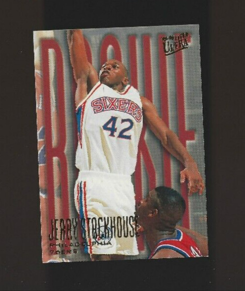 1995-96 Jerry Stackhouse Fleer Ultra Rookie #289 RC UNC 76ers