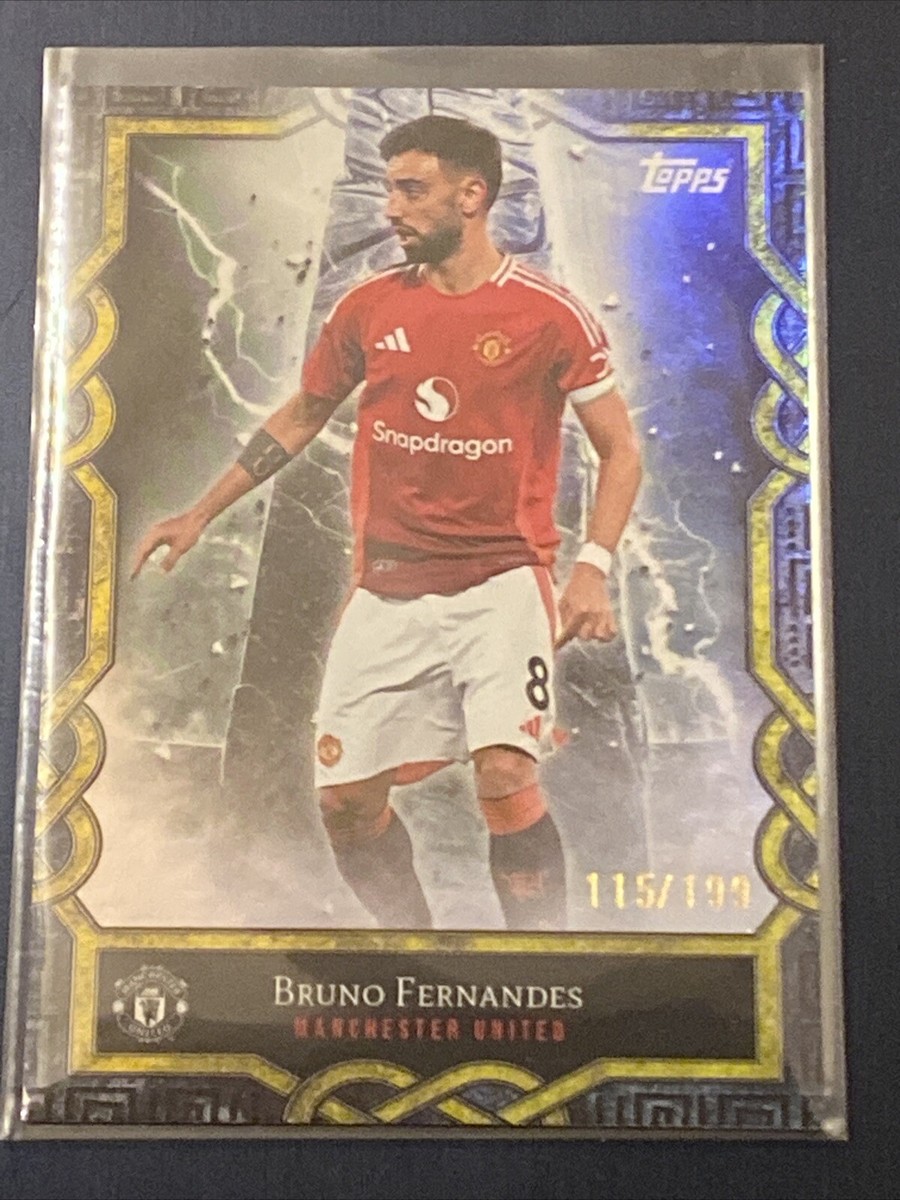Topps Manchester United Fan set 24/25 Bruno Fernandes 115