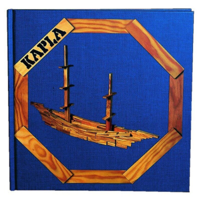 KAPLA Buch Nr. 2 Konstruktionen für Fortgeschrittene (blau)