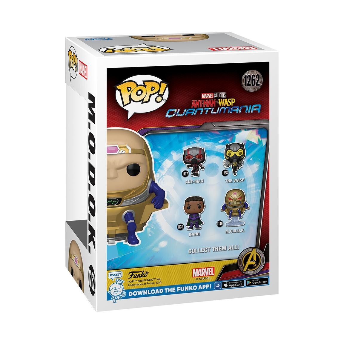 Funko POP! Antman/Wasp: M.O.D.O.K. #1262 Limited Edition w/ Protector | eBay