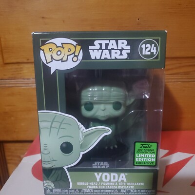 Funko Pop! YODA 124 2021 Spring Limited Edition Exclusive (Target  Exclusive)