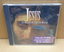 JESUS The Man, The Message, The Messiah CD-Rom Program 1997 Windows Compatible