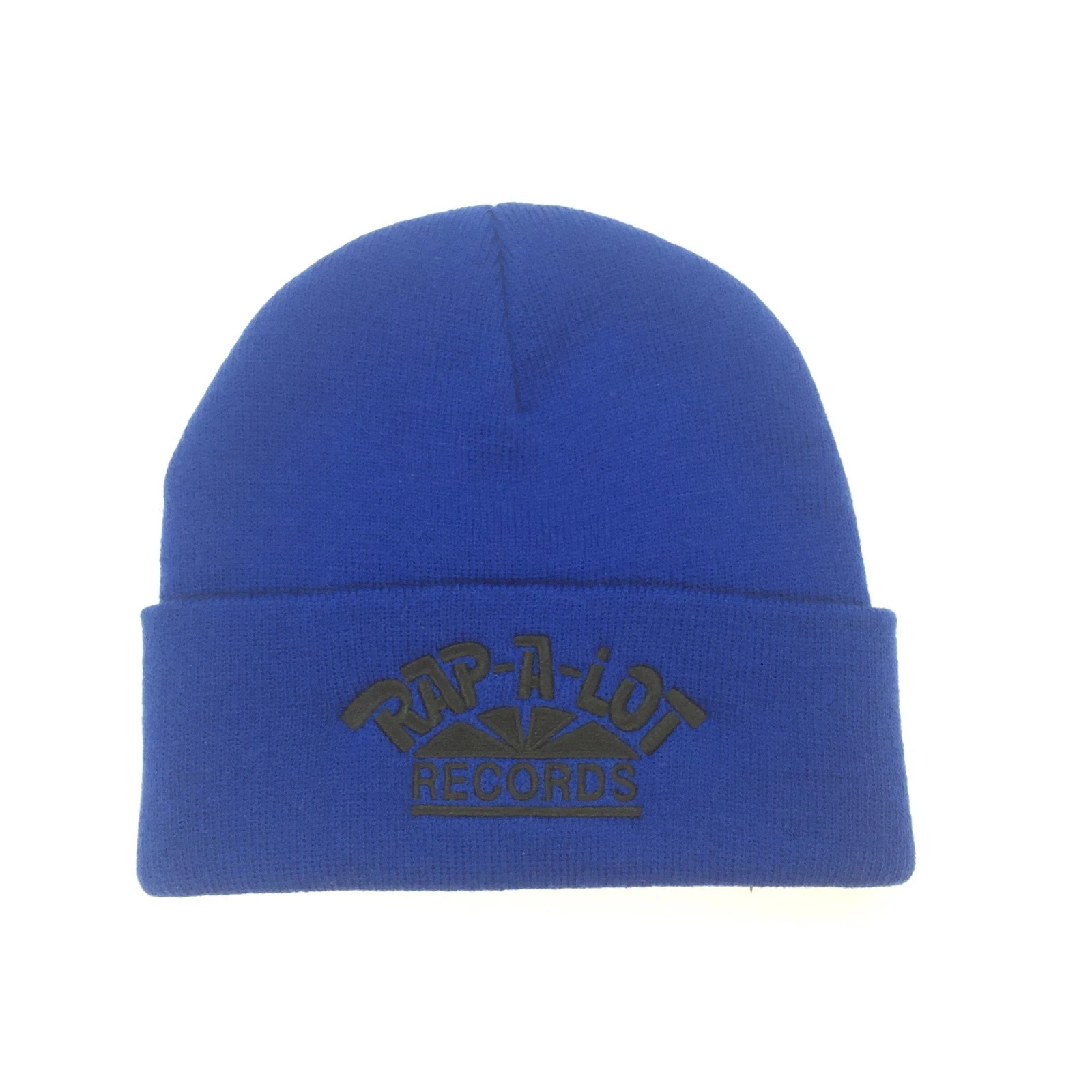 Neuf avec étiquettes chapeau en tricot Supreme x Rap A Lot Records logo bleu homme beanie SS17 AUTHENTIQUE