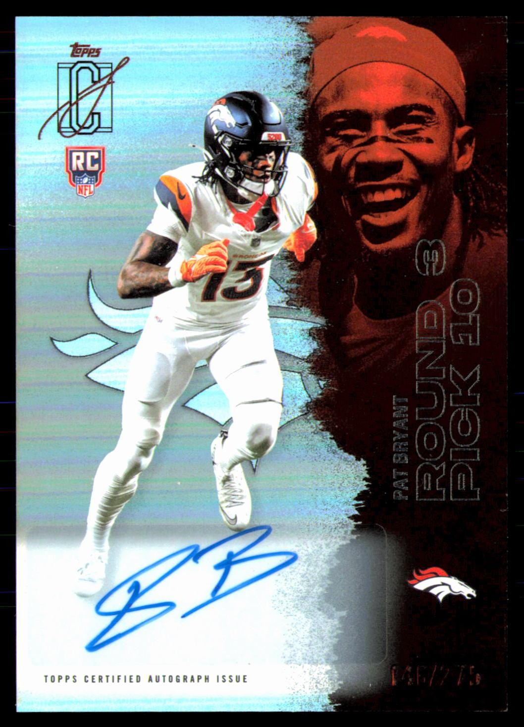 2025 Topps Signature Class #160 Pat Bryant Silver #/275