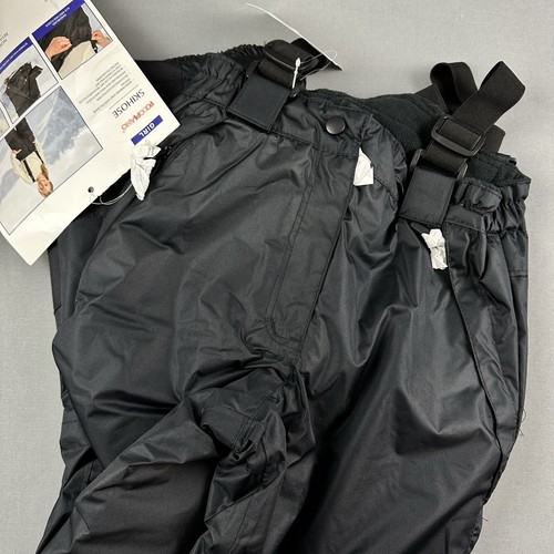 ✅ Skihose Mädchen Schneehose Snowboardhose Wasserdicht Gr. 140 POCOPIANO Schwarz - Bild 3 von 9