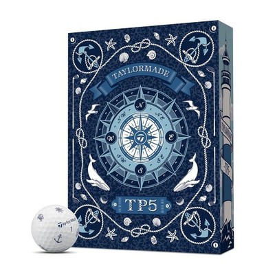 TaylorMade TP5 Pix SAILOR'S POINT Limited Edition Golf Balls Major Series