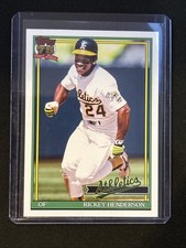 🔥Rickey Henderson 2026 Topps Series 1 #T91-52 75th Anniversary A's Athletics