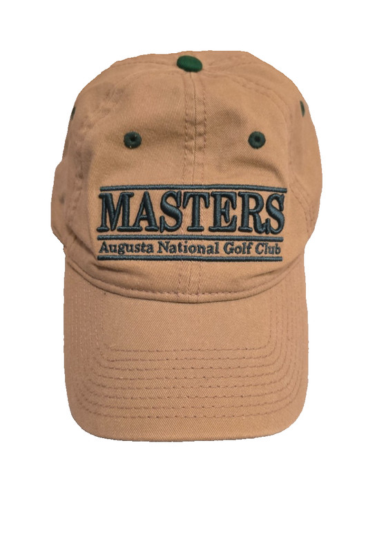 Masters Augusta National Golf Club Khaki Cap Masters the Game OSFM