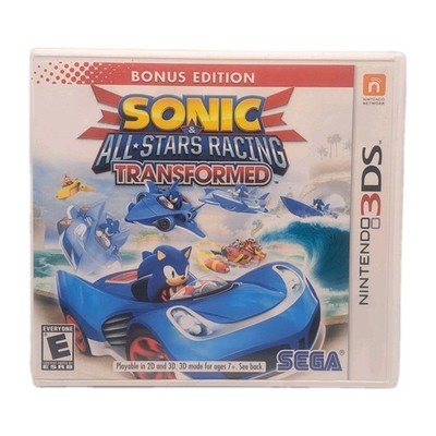 Sonic & All-Stars Racing Transformed Bonus Edition Nintendo 3DS - Case Only 