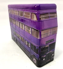 Harry Potter Wizarding World Purple Knight Bus Tin Money Box (tin only)