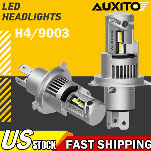 AUXITO H4 9003 Super White 30000LM LED Headlight Bulb High Low Beam Combo 2/4X - Picture 17 of 33