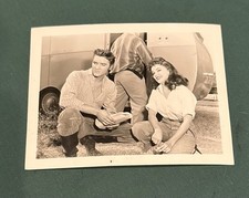 Elvis Presley B/W UPI Agency News Photo Love Me Tender 1956 Debra Paget RARE