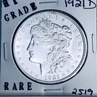 1921 D MORGAN SILVER DOLLAR HI GRADE GENUINE U.S. MINT RARE COIN 2519