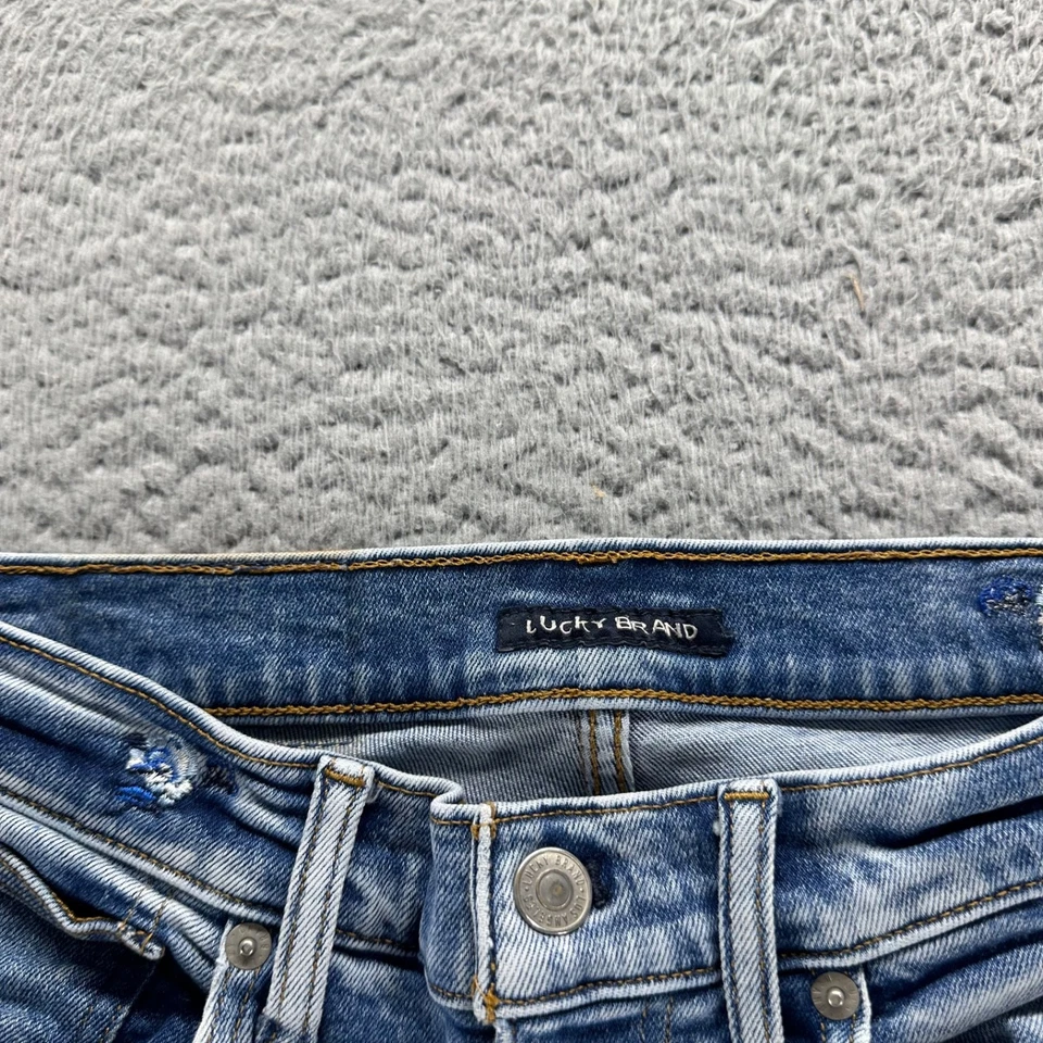 Lucky Brand Jeans Womens Size 4/27 Blue Cotton Stretch Mid Rise Skinny - Image 4 of 4