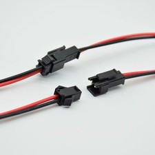 5Pairs/10Pcs 2Pin 3Pin 4Pin JST LED Connectors 15Cm Long Male and Female Connect