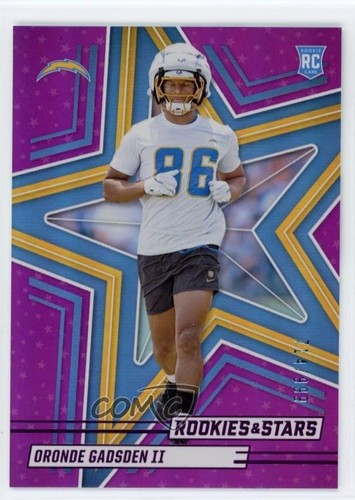 2025 Panini Rookies & Stars Rookies Purple 714/999 Oronde Gadsden II #167 RC