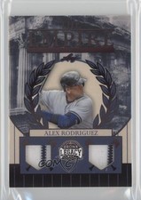 2025 Leaf A Bronx Legacy The Empire Black Foil 3/3 Alex Rodriguez #TE-2 15r3