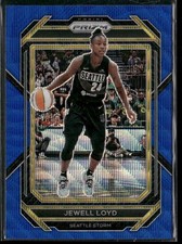 2023 Panini Prizm WNBA #43 Jewell Loyd Blue Wave