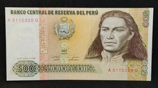 1987 Peru 500 Intis A3112358Q