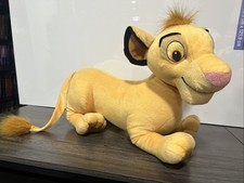 Vintage 2002 Disney  s The Lion King Jumbo 20 Inch Young Simba Plush