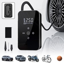 Cordless Digital Rechargeable Car Tyre Inflator USB Tire Air Compressor Pump Kit