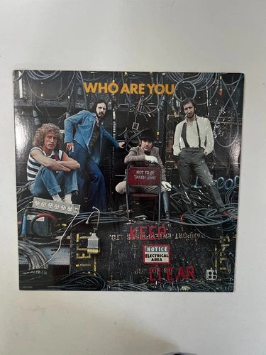 The Who Who Are You Vinyl LP MCA 1st Edition MCA 3050 Shrink Wrap 1978