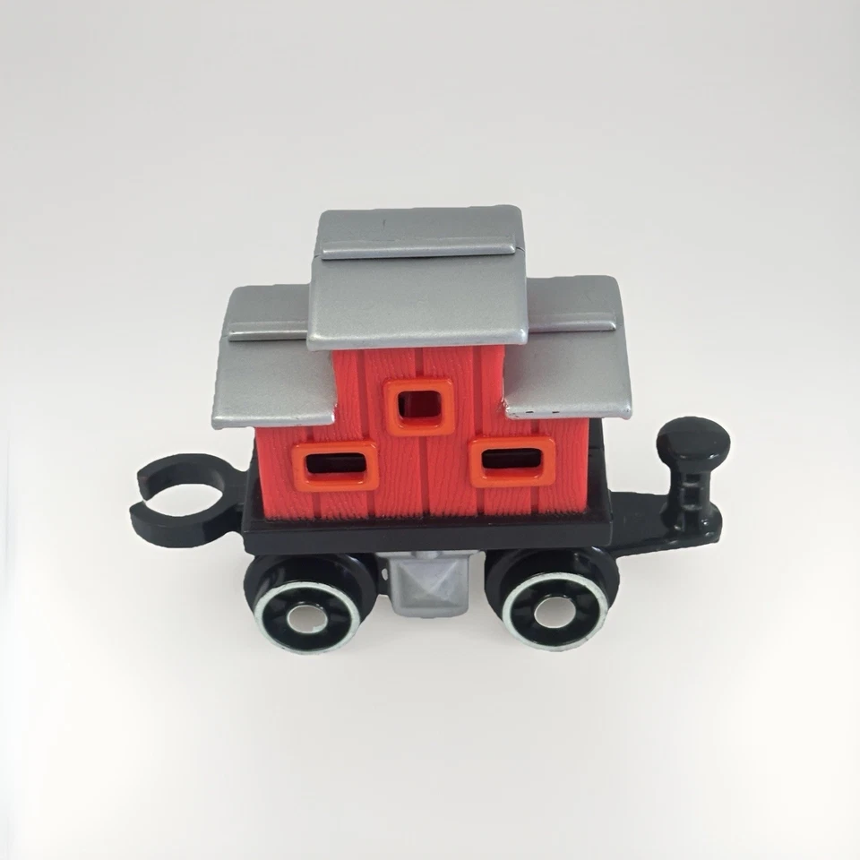 Lincoln Logs Train Cars Lot &  Frontier Express Tunnel Tracks Lot - Image 4 of 4