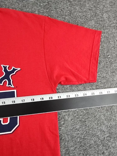VINTAGE Nomar Garciaparra Shirt Mens Large Boston Red Sox #5 Majestic Adult A58 - Picture 9 of 11