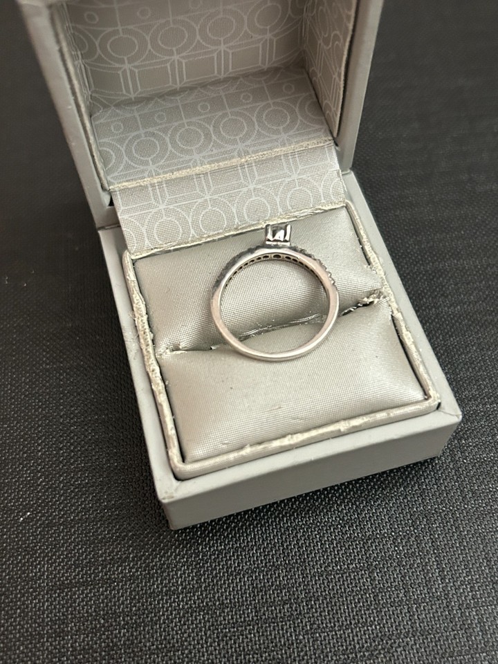 Bague Vintage En Argent Massif - Taille 56 - Occasion Bon état - Bijou Ancien
