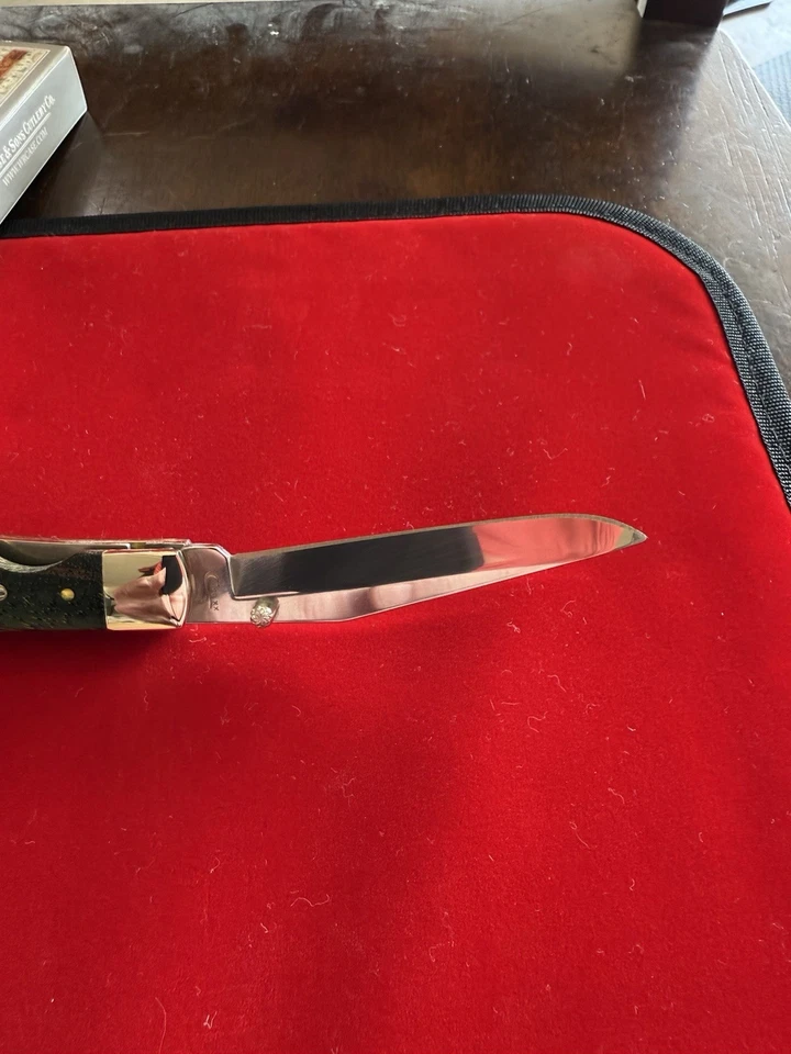 Case XX Trapperlock Kickstarter Green Zebra Wood A/O 7154ACSS - Image 4 of 4