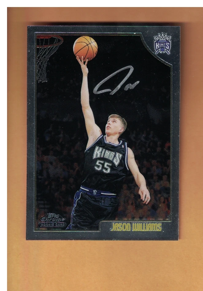 Jason Williams Basketball Autographed Sports Trading Cards