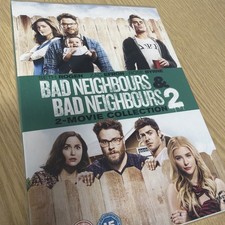 Bad Neighbours / Bad Neighbours 2 DVD Seth Rogen Zac Efron Rose Byrne