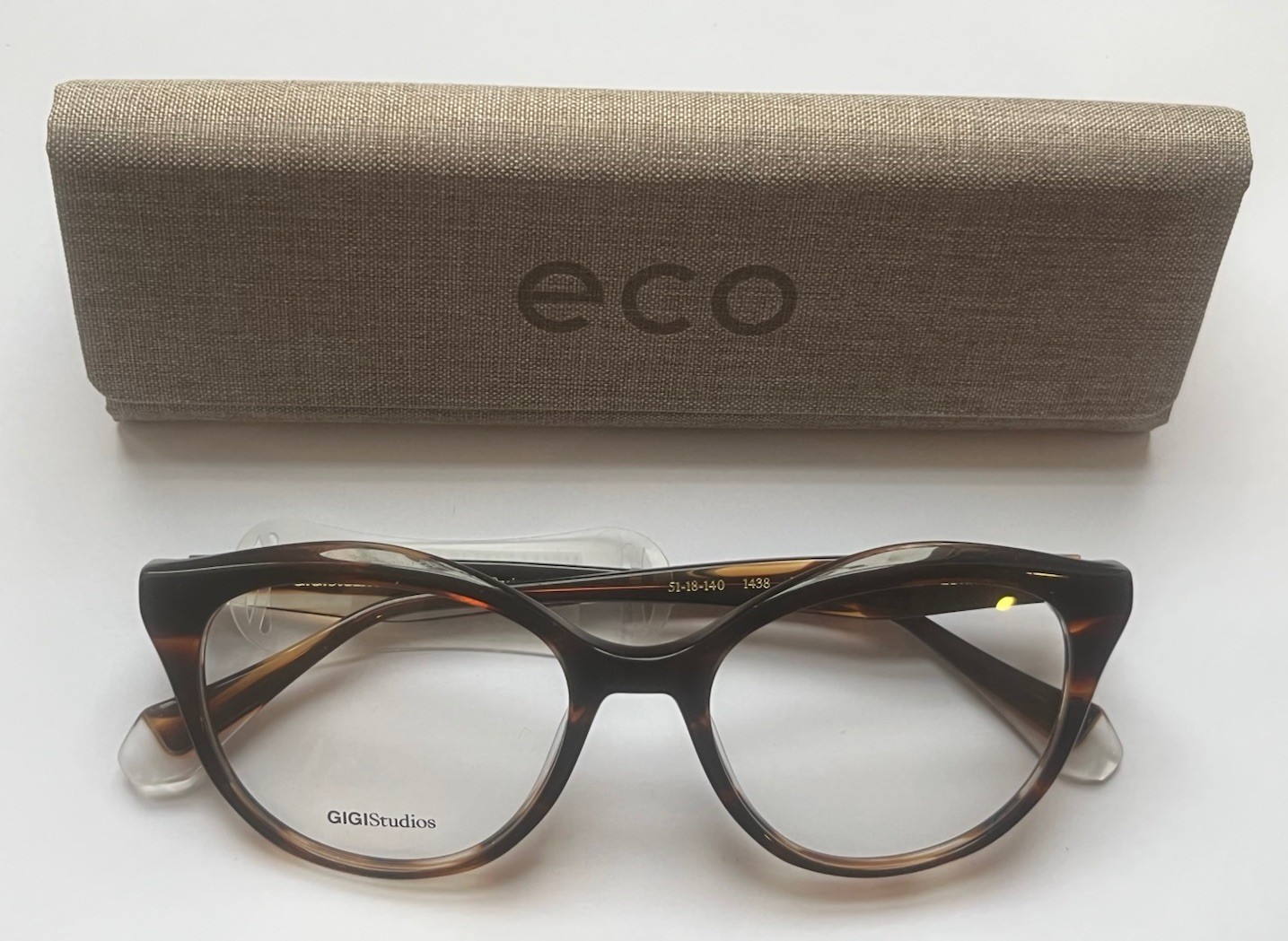Lunette de vue Gigi Studios Edna monture légère anti-marques nez