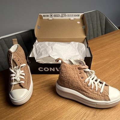 Converse teddy champagne platform all star sneakers | size 37,5 | new