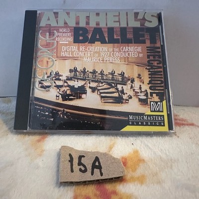 George Antheil   Ballet Mecanique CD 1992 World Premiere Recording Classical