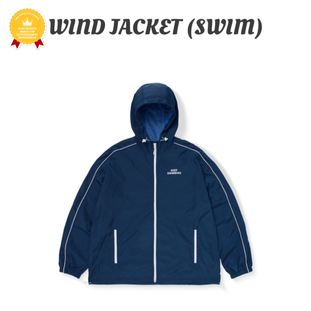 Shipping from late June] BTS 'SWIM' Official Merch Wind Jacket