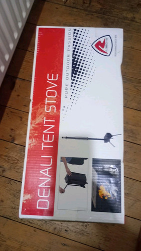ROBENS DENALI TENT STOVE Portable Camping Wood Burning Stove - Picture 1 of 5