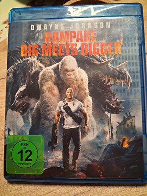Warner Bros. Rampage: Big Meets Bigger Blu-ray FSK 12 108Min D. Johnson