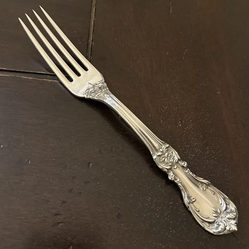 BURGUNDY By Reed & Barton STERLING SILVER Fork 7 1/4” Flatware