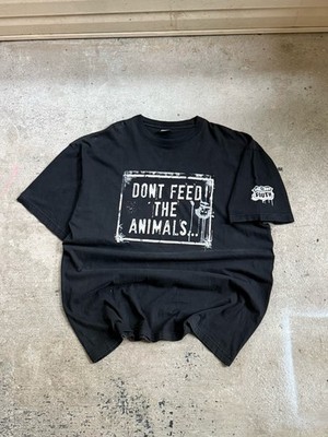 Vintage Rap Tshirt  Don t Feed The Animals  By Gorrilla Zoe Prod BLOCK ENT & BBS