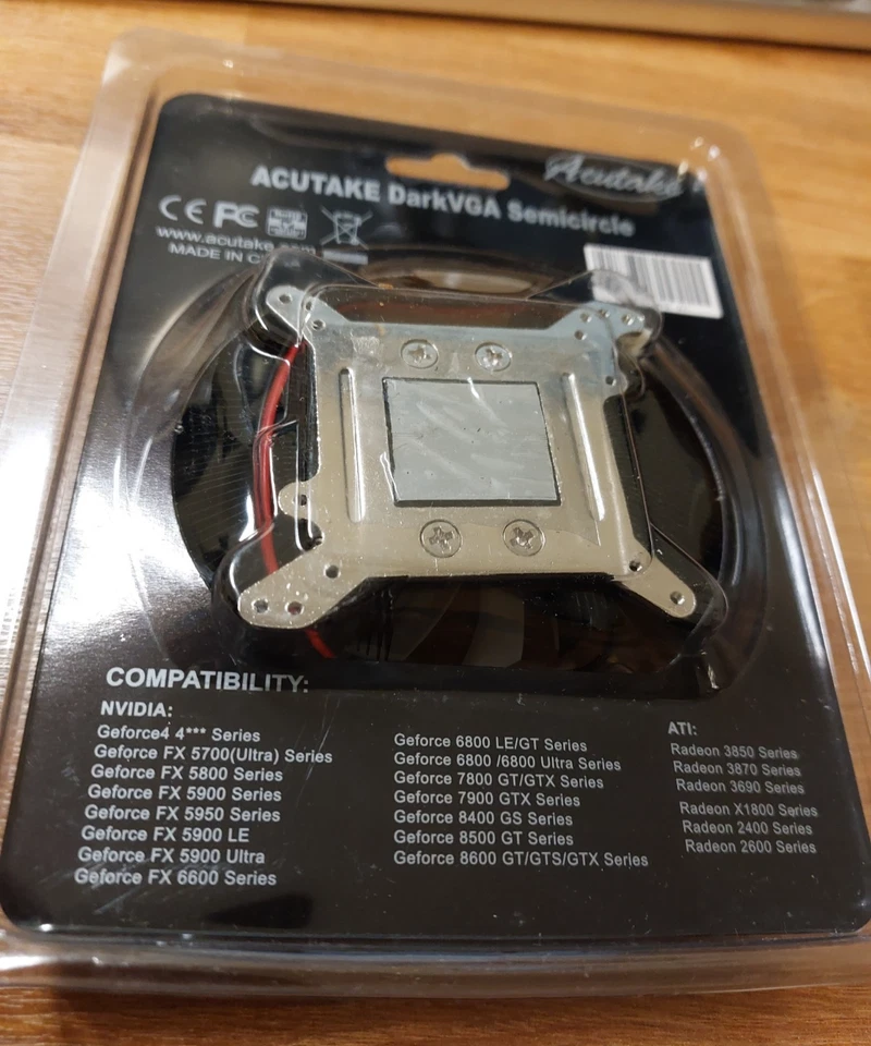 ACUTAKE ACU-DVS 01 Dark VGA Geforce Radeon Universal VGA GPU Cooler - Image 3 of 4