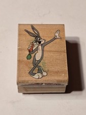 BUGS BUNNY- LOONEY TUNES 1991 Rubber Stamp by Rubber Stampede Whats Up 001-D