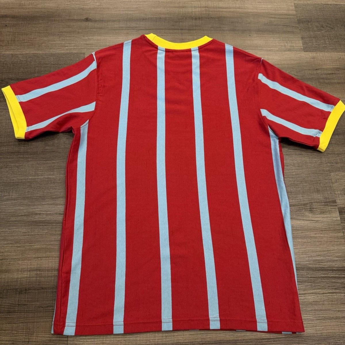 Toffs Crystal Palace FC Retro Soccer Jersey NWT Mens Large Red